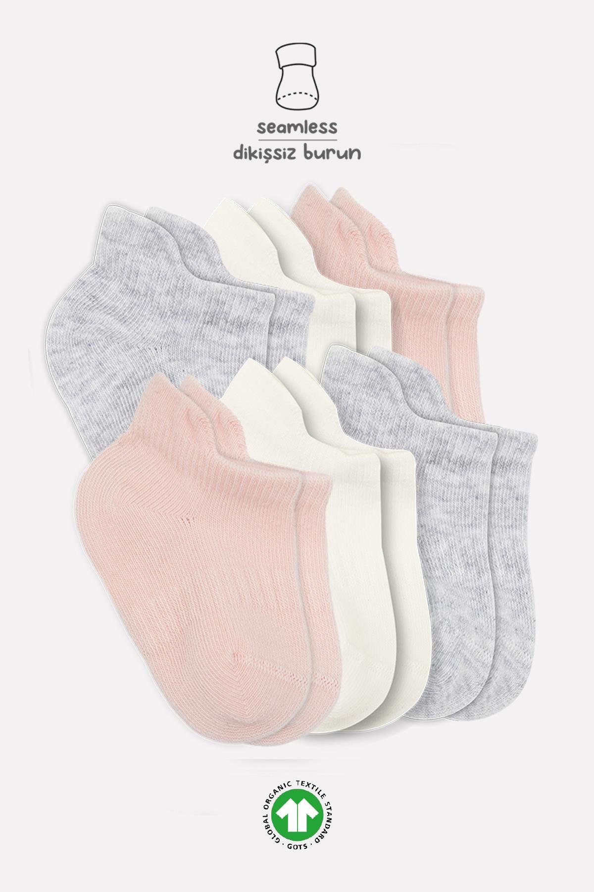 Bistil Bistyle Kız Erkek Bebek Organik Basic Dikişsiz Sneakers ÇorapÇORAPBistilBistil Bistyle Kız Erkek Bebek Organik Basic Dikişsiz Sneakers Çorap