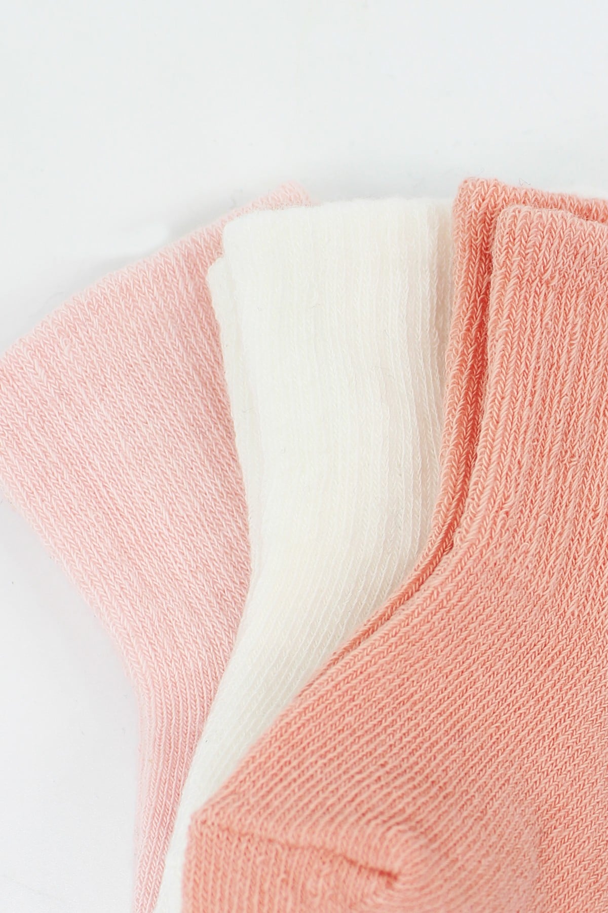 Bistil Bistyle Organik Kız Erkek Bebek Çocuk Basic Uzun Soket ÇorapSoket ÇorapBistyleBistyle 3 Çift Organik Pamuk Bebek Çorap Penye Soket Kız Erkek Çocuk (Pembe)