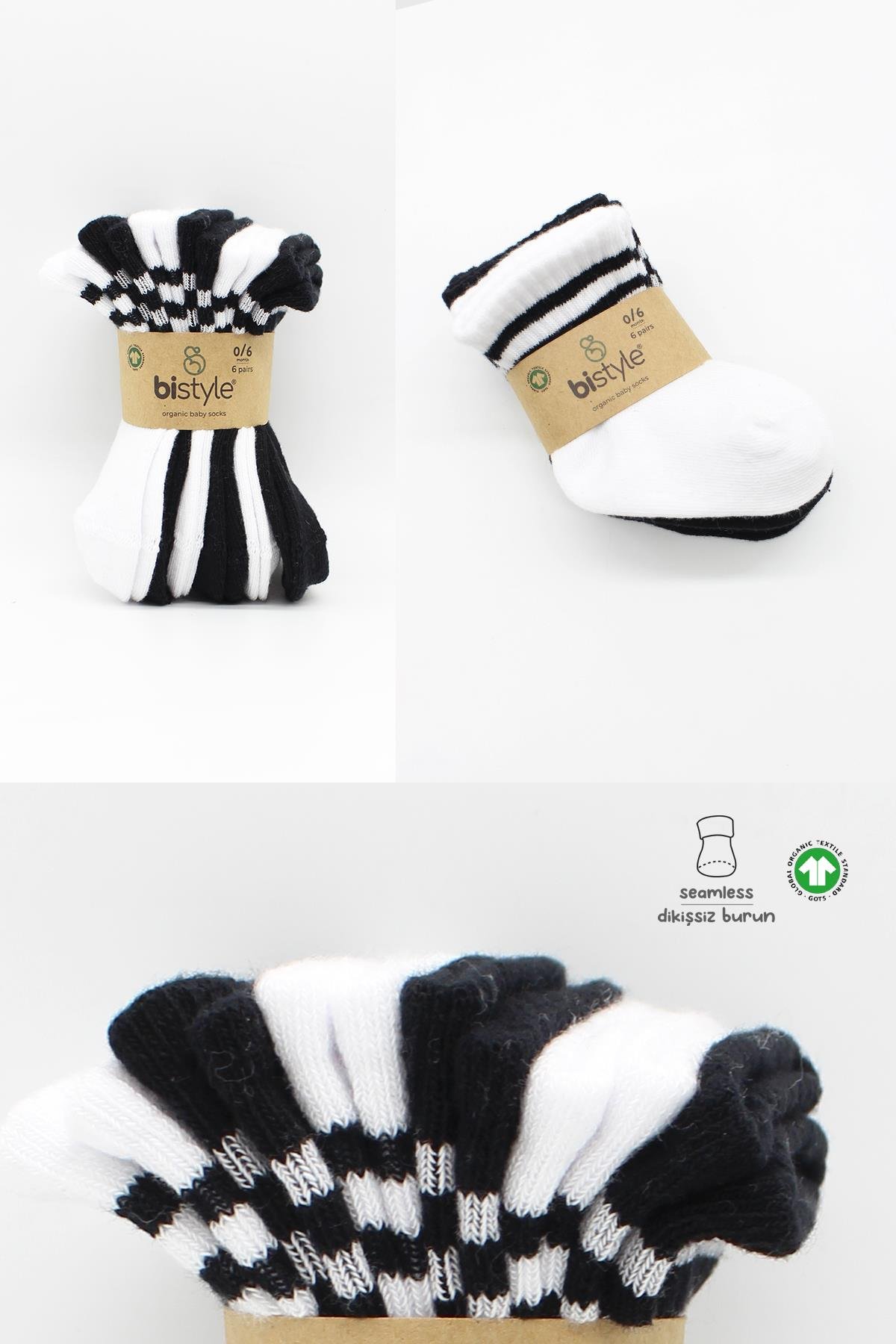 Bistil Bistyle Organik Kız Erkek Bebek Çocuk Basic Uzun Soket ÇorapÇORAPBistilBistil Bistyle Kız Erkek Bebek Organik Basic Uzun Soket Çorap