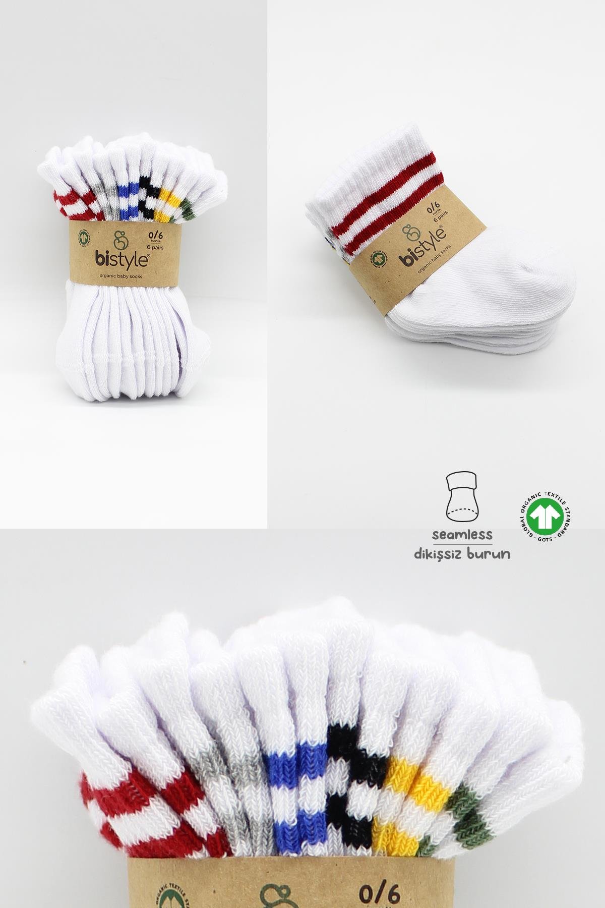 Bistil Bistyle Organik Kız Erkek Bebek Çocuk Basic Uzun Soket ÇorapÇORAPBistilBistil Bistyle Kız Erkek Bebek Organik Basic Uzun Soket Çorap