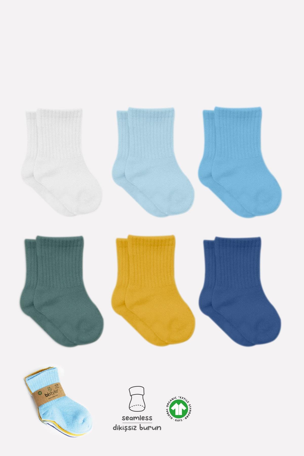 Bistil Bistyle Organik Kız Erkek Bebek Çocuk Basic Uzun Soket ÇorapÇORAPBistilBistil Bistyle Kız Erkek Bebek Organik Basic Uzun Soket Çorap