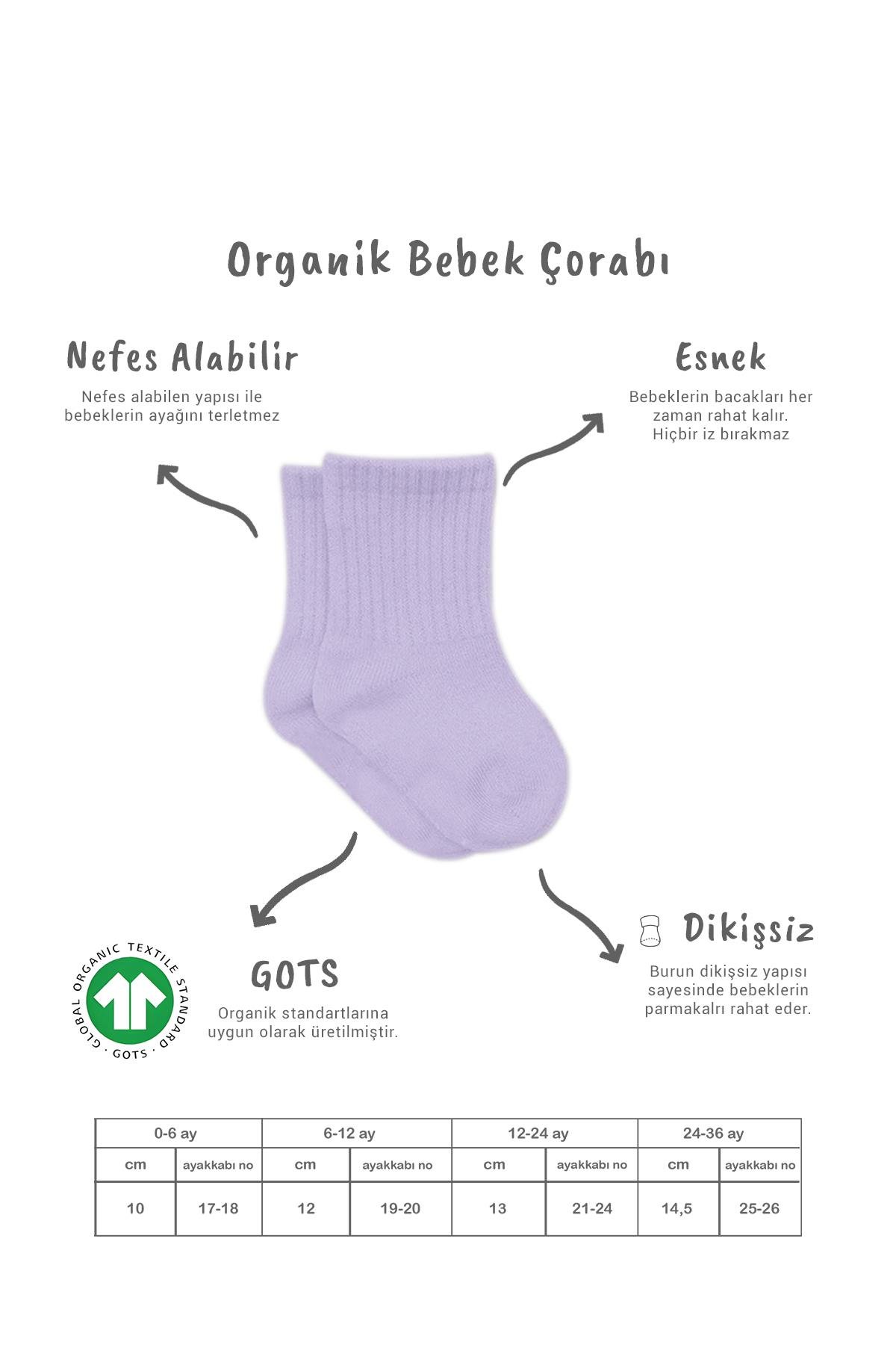 Bistil Bistyle Organik Kız Erkek Bebek Çocuk Basic Uzun Soket ÇorapSoket ÇorapBisyleBistil Bistyle Kız Erkek Bebek Organik Basic Uzun Soket Çorap