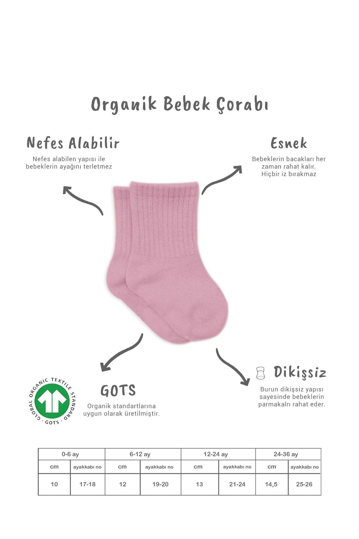 Bistil Bistyle Organik Kız Erkek Bebek Çocuk Basic Uzun Soket ÇorapSoket ÇorapBisyleBistil Bistyle Kız Erkek Bebek Organik Basic Uzun Soket Çorap