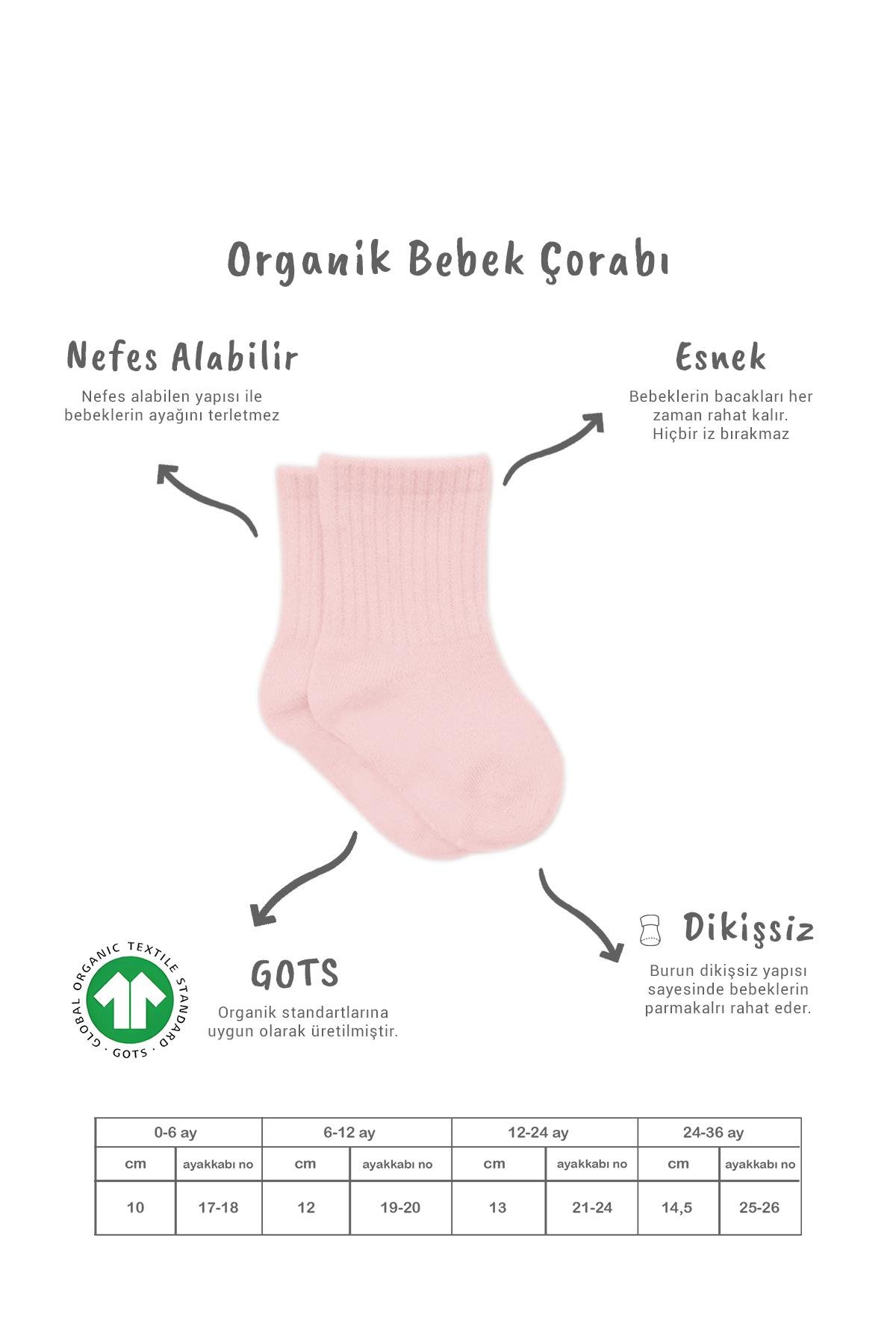 Bistil Bistyle Organik Kız Erkek Bebek Çocuk Basic Uzun Soket ÇorapSoket ÇorapBisyleBistil Bistyle Kız Erkek Bebek Organik Basic Uzun Soket Çorap