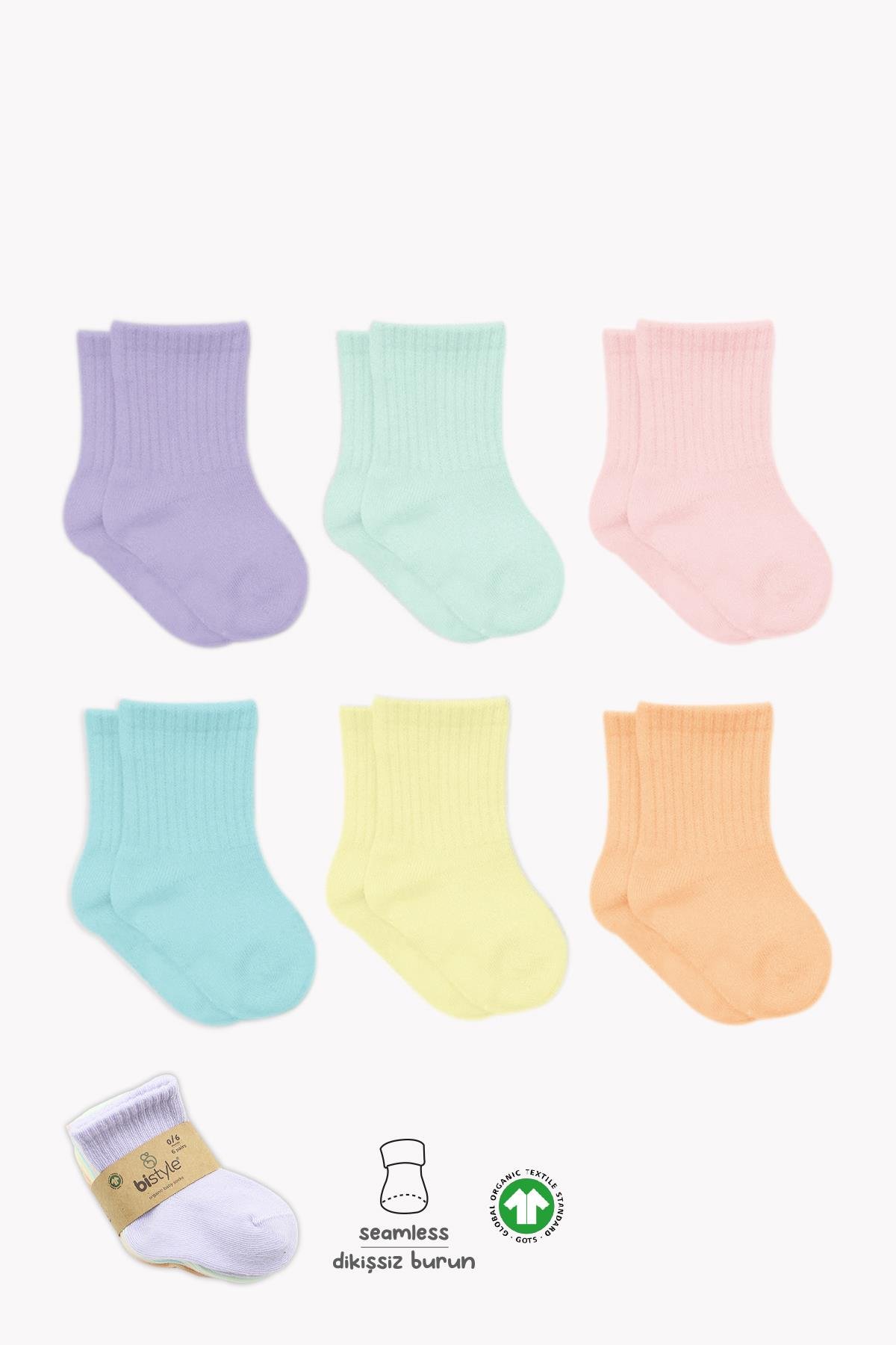 Bistil Bistyle Organik Kız Erkek Bebek Çocuk Basic Uzun Soket ÇorapÇORAPBistilBistil Bistyle Kız Erkek Bebek Organik Basic Uzun Soket Çorap