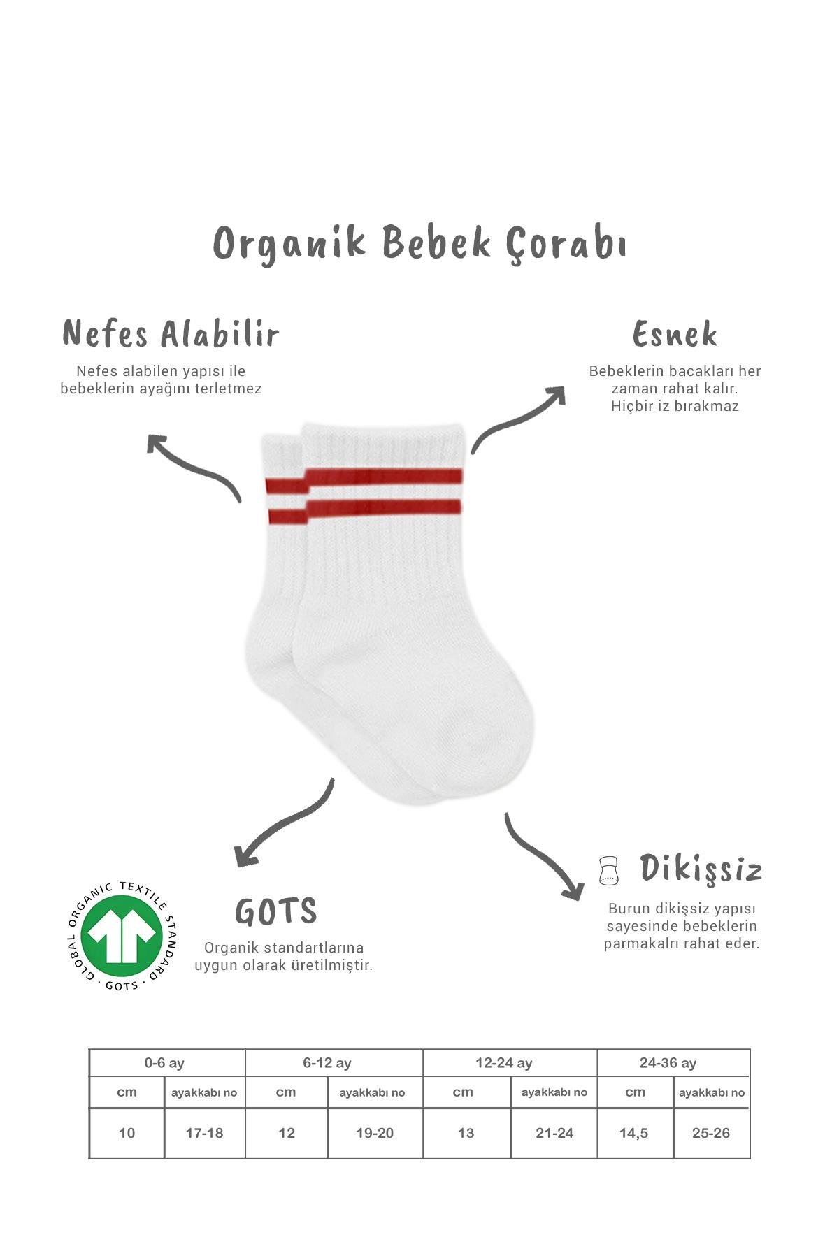 Bistil Bistyle Organik Kız Erkek Bebek Çocuk Basic Uzun Soket ÇorapSoket ÇorapBisyleBistil Bistyle Kız Erkek Bebek Organik Basic Uzun Soket Çorap