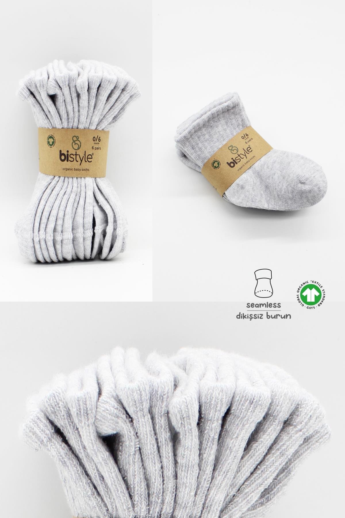 Bistil Bistyle Organik Kız Erkek Bebek Çocuk Basic Uzun Soket ÇorapÇORAPBistilBistil Bistyle Kız Erkek Bebek Organik Basic Uzun Soket Çorap
