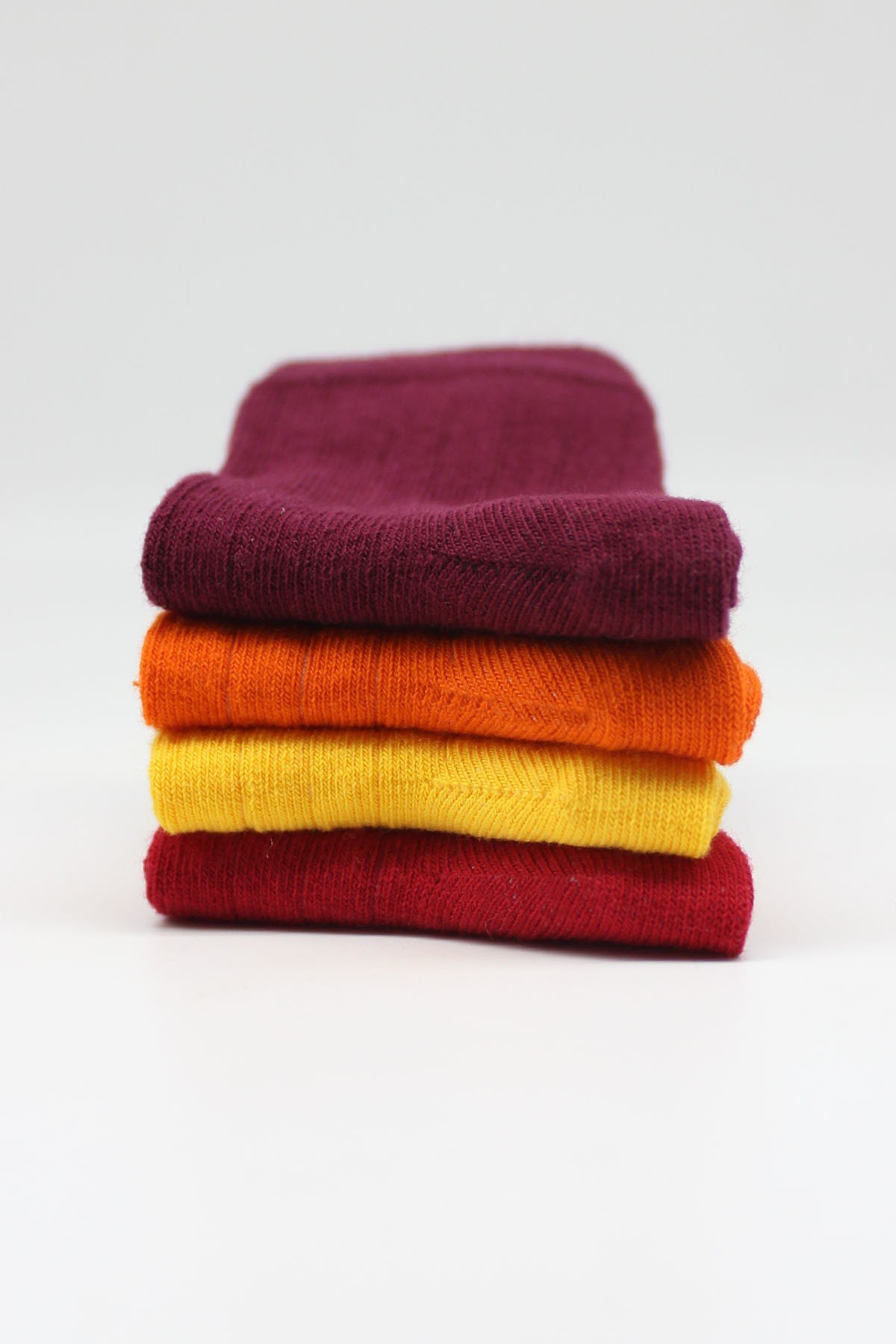 Bistil Bistyle Organik Kız Erkek Bebek Çocuk Basic Uzun Soket ÇorapSoket ÇorapBistyleBistyle 4 Çift Organik Pamuk Bebek Çorap Penye Soket Kız Erkek Çocuk (Oranj)