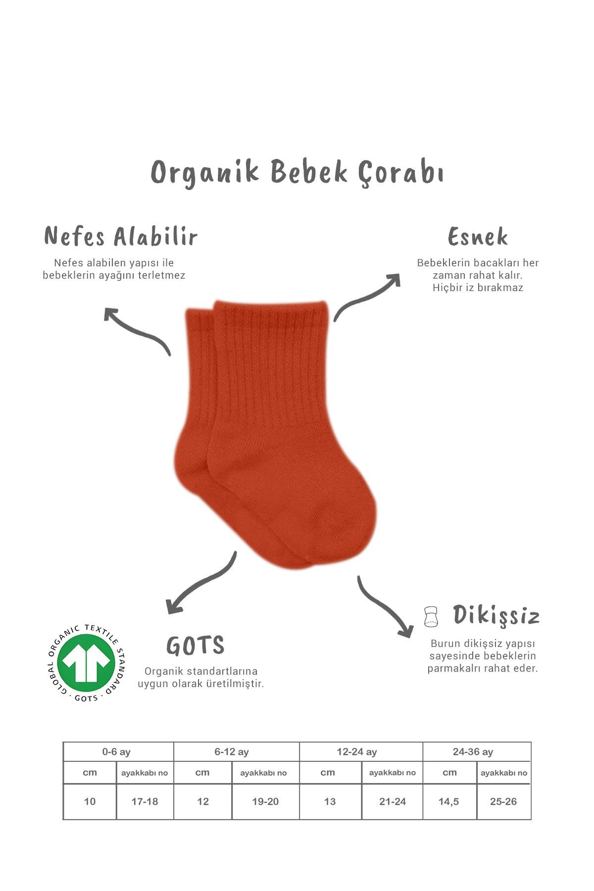 Bistil Bistyle Organik Kız Erkek Bebek Çocuk Basic Uzun Soket ÇorapSoket ÇorapBisyleBistil Bistyle Kız Erkek Bebek Organik Basic Uzun Soket Çorap