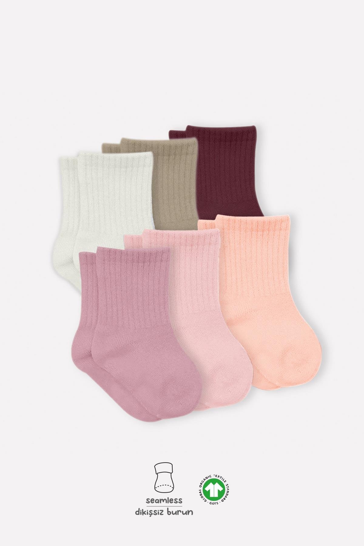 Bistil Bistyle Organik Kız Erkek Bebek Çocuk Basic Uzun Soket ÇorapÇORAPBistilBistil Bistyle Kız Erkek Bebek Organik Basic Uzun Soket Çorap