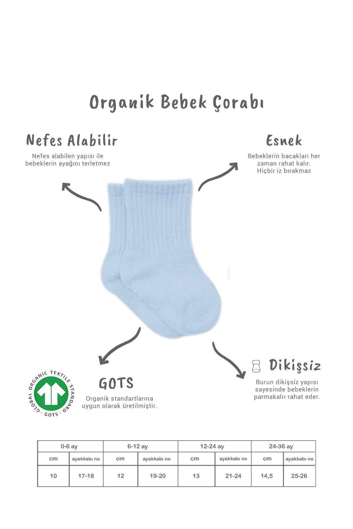 Bistil Bistyle Organik Kız Erkek Bebek Çocuk Basic Uzun Soket ÇorapSoket ÇorapBisyleBistil Bistyle Kız Erkek Bebek Organik Basic Uzun Soket Çorap