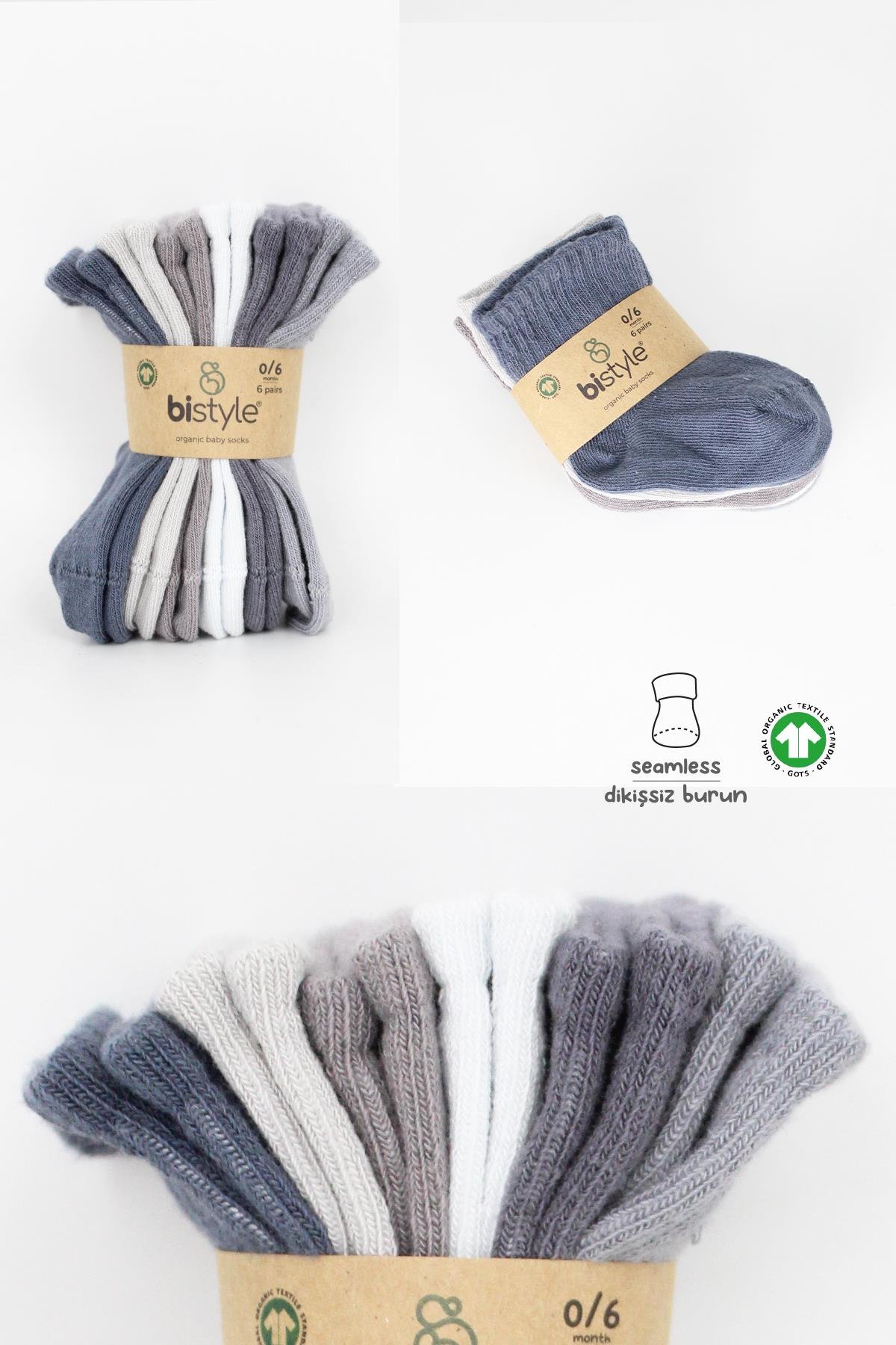 Bistil Bistyle Organik Kız Erkek Bebek Çocuk Basic Uzun Soket ÇorapÇORAPBistilBistil Bistyle Kız Erkek Bebek Organik Basic Uzun Soket Çorap