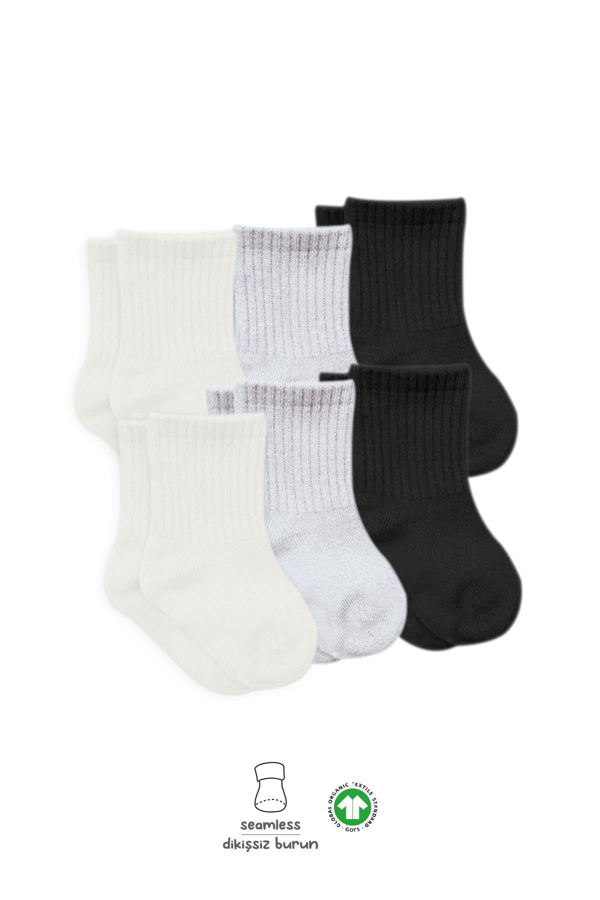Bistil Bistyle Organik Kız Erkek Bebek Çocuk Basic Uzun Soket ÇorapÇORAPBistilBistil Bistyle Kız Erkek Bebek Organik Basic Uzun Soket Çorap