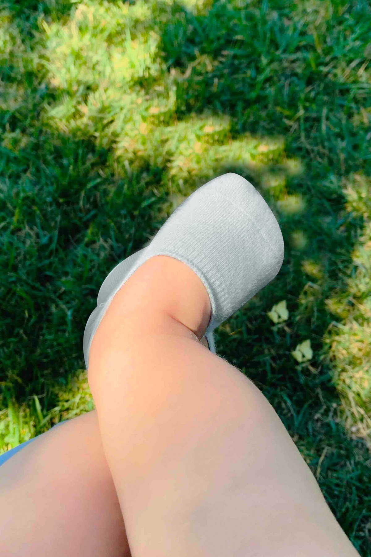 Bistil Kız Erkek Bebek Çocuk Silikonlu Basic Babet Çorap