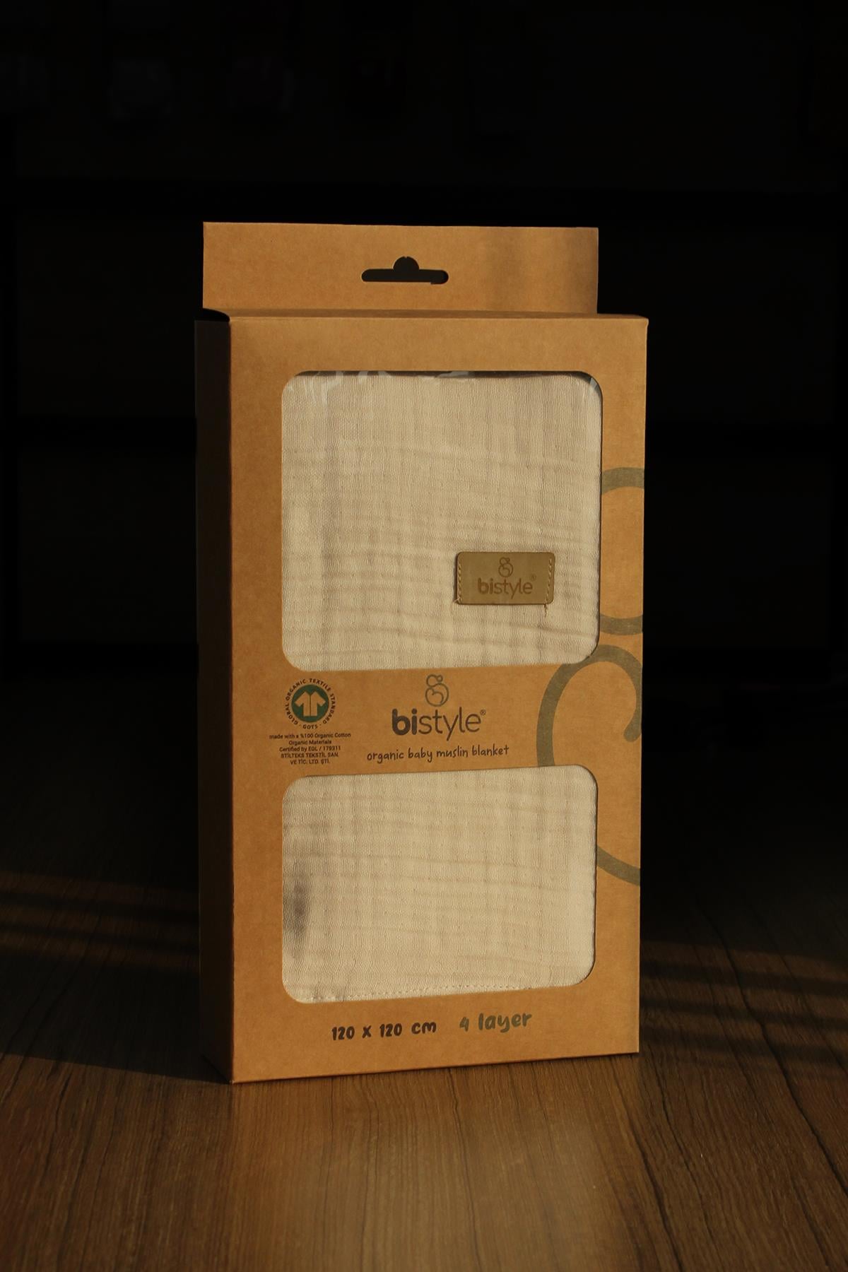Bebek BattaniyeBistilBistil Bistyle Bebek 4 Katlı Müslin Battaniye 120×120 cm