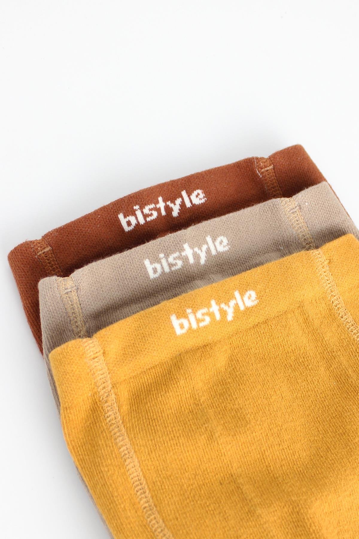 Bistyle 6 Çift Organik Pamuk Bebek Çorap / Dikişsiz Penye Soket / Yenidoğan Kız Erkek Çocuk ÇorapKülotlu ÇorapBistyleBistyle 3lü Organik Pamuk Bebek Külotlu Çorap / Penye Külotlu Çorap / Yenidoğan Kız Erkek Çocuk Külotlu Çorap (Kiremit Kahve Hardal)
