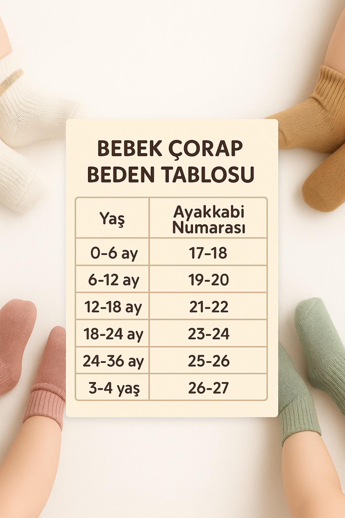 Bistyle 6 Çift Organik Pamuk Bebek Çorap / Dikişsiz Penye Soket / Yenidoğan Kız Erkek Çocuk ÇorapSoket ÇorapBistyleBistyle 5 Çift Organik Pamuk Bebek Çorap / Dikişsiz Düz Penye Soket Kutulu / Yenidoğan Kız Erkek Çocuk Çorap (Bej)