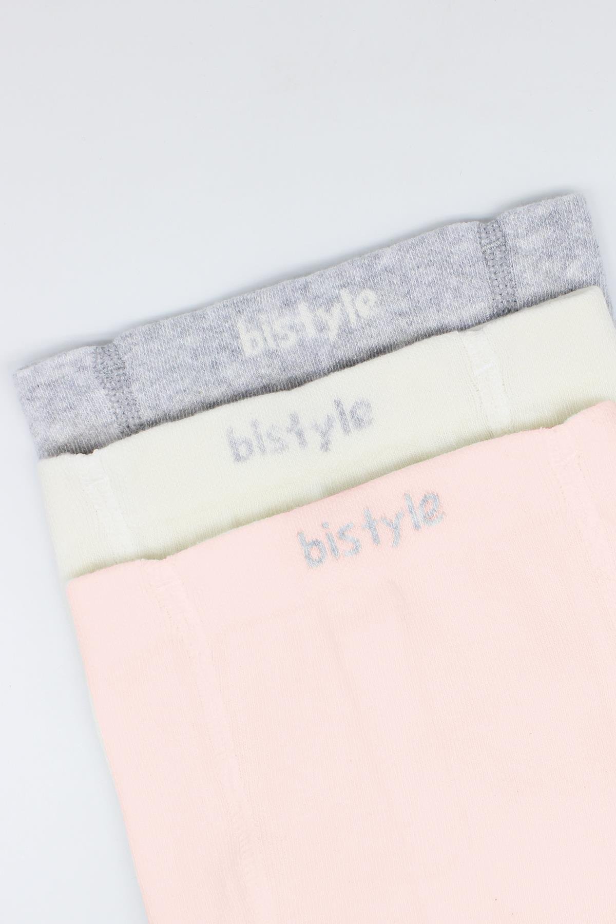Bistyle 6 Çift Organik Pamuk Bebek Çorap / Dikişsiz Penye Soket / Yenidoğan Kız Erkek Çocuk ÇorapKülotlu ÇorapBistyleBistyle 3lü Organik Pamuk Bebek Külotlu Çorap / Penye Külotlu Çorap / Yenidoğan Kız Erkek Çocuk Külotlu Çorap (Pembe Ekru Gri)