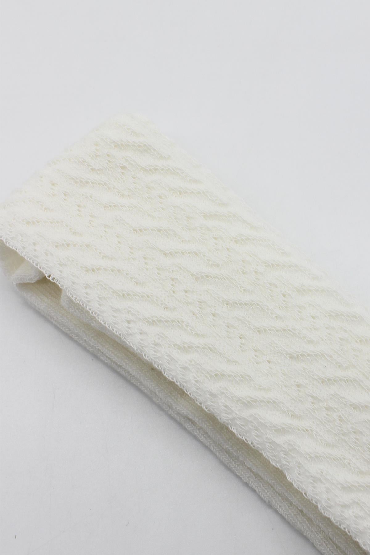 Külotlu ÇorapBistyleBistyle Organik Kız Bebek Çocuk Soft Zikzak Kabartma Desen Penye Külotlu Çorap