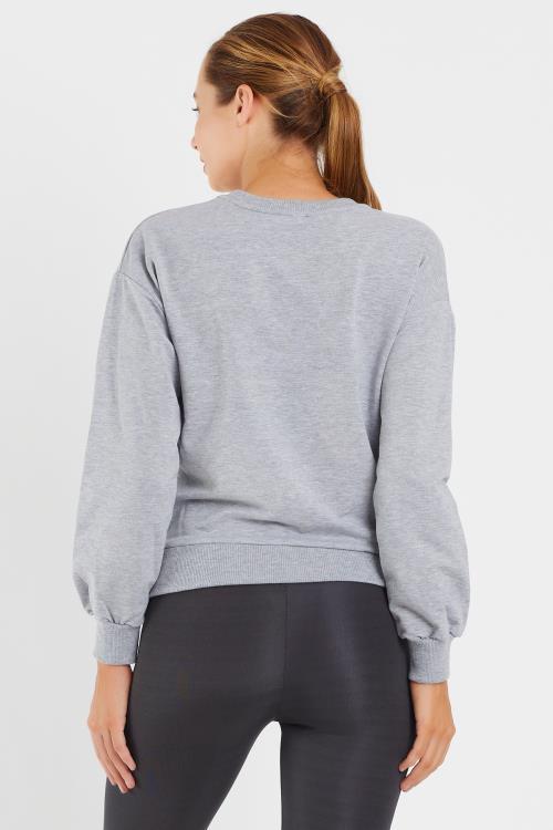 Basıc Baskılı Sweat 9094
