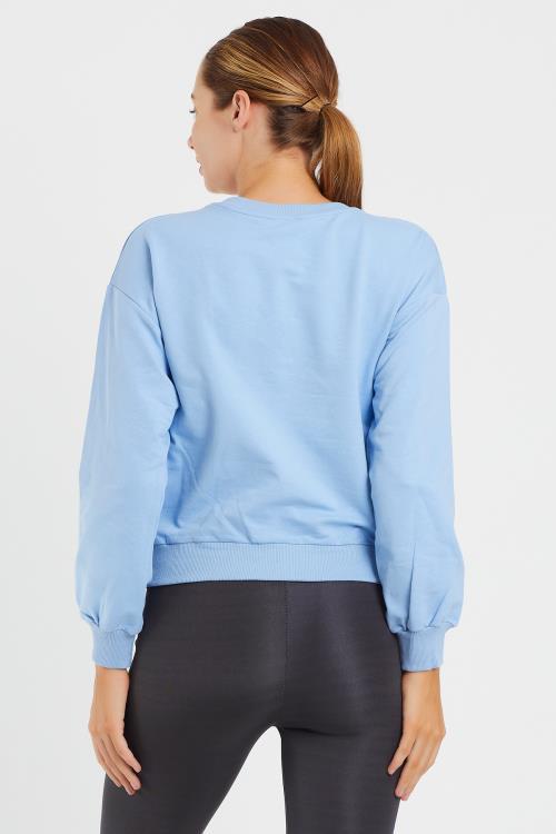 Basıc Baskılı Sweat 9094