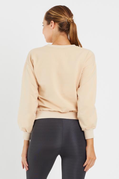 Basıc Baskılı Sweat 9094