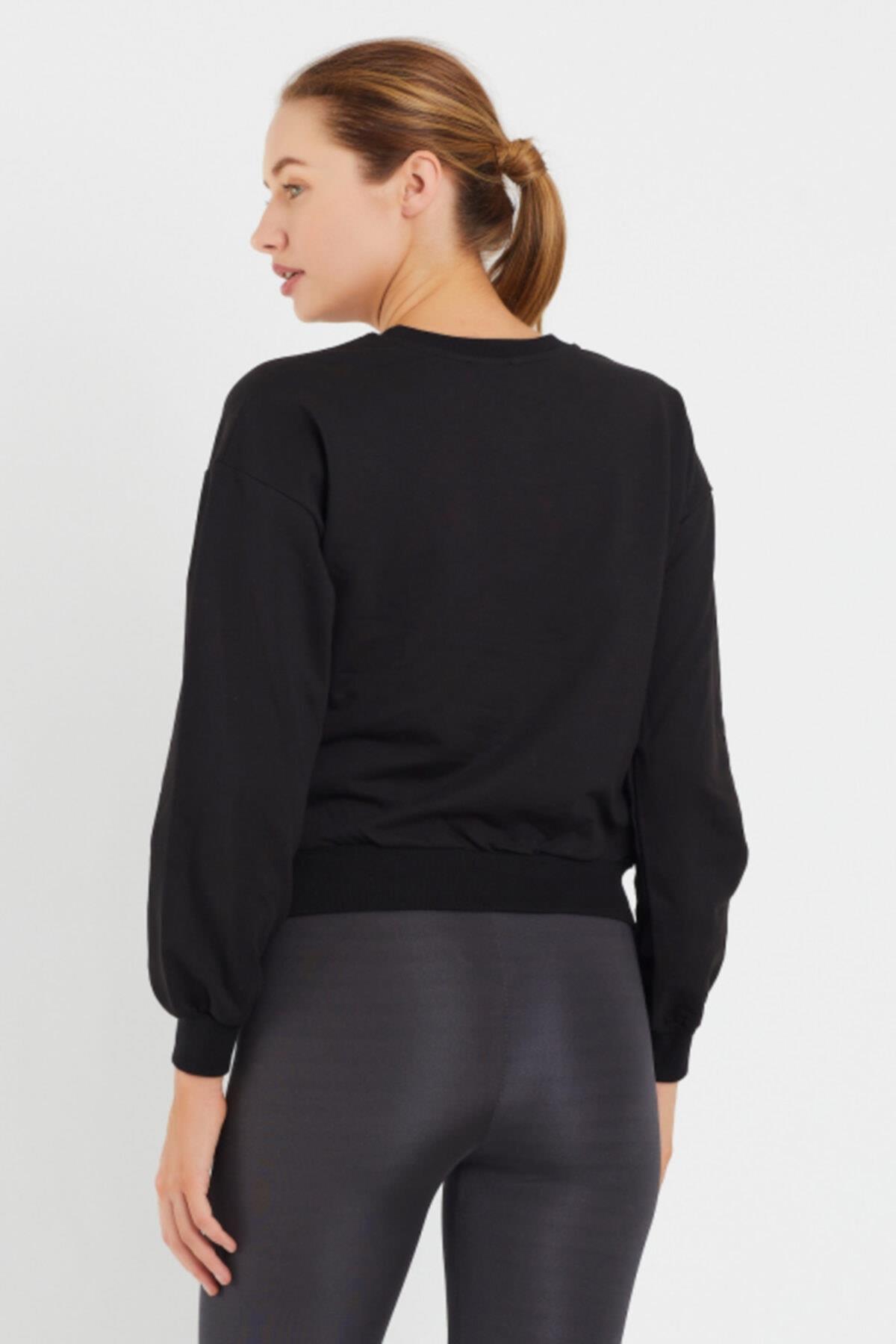 Basıc Baskılı Sweat 9094
