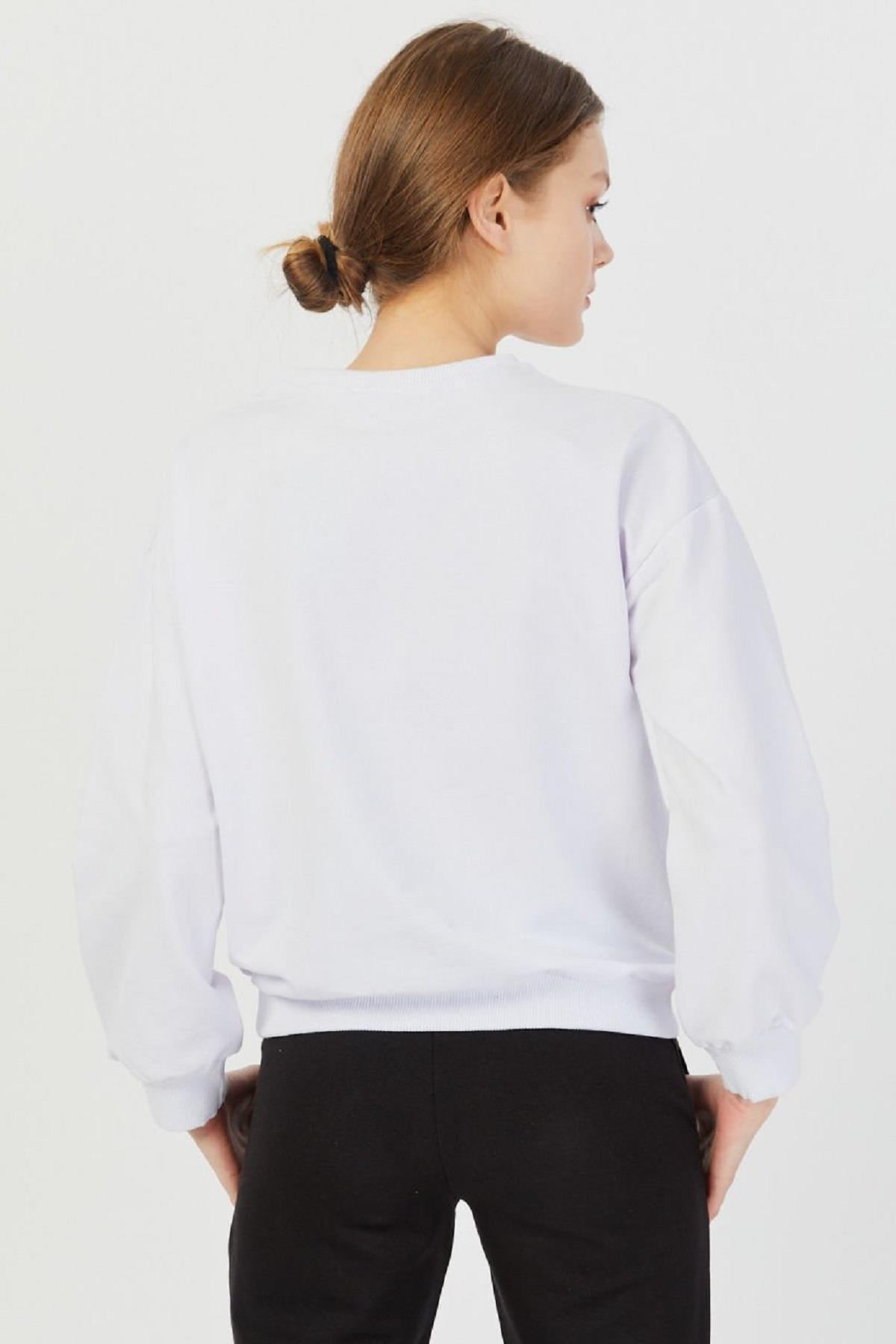 Fotoğraf Makinası Baskılı Sweat 8718