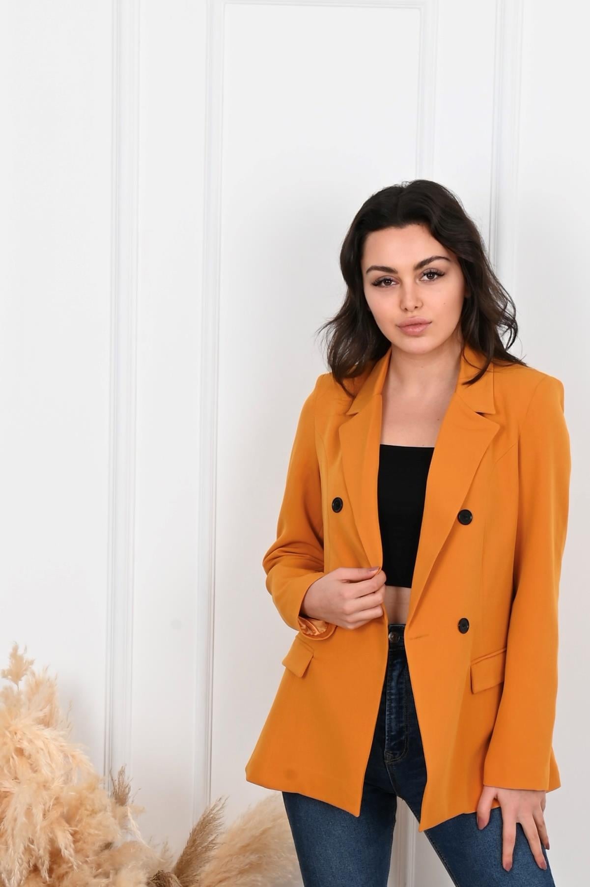 Kadın Astarlı Blazer Ceket 0101-22
