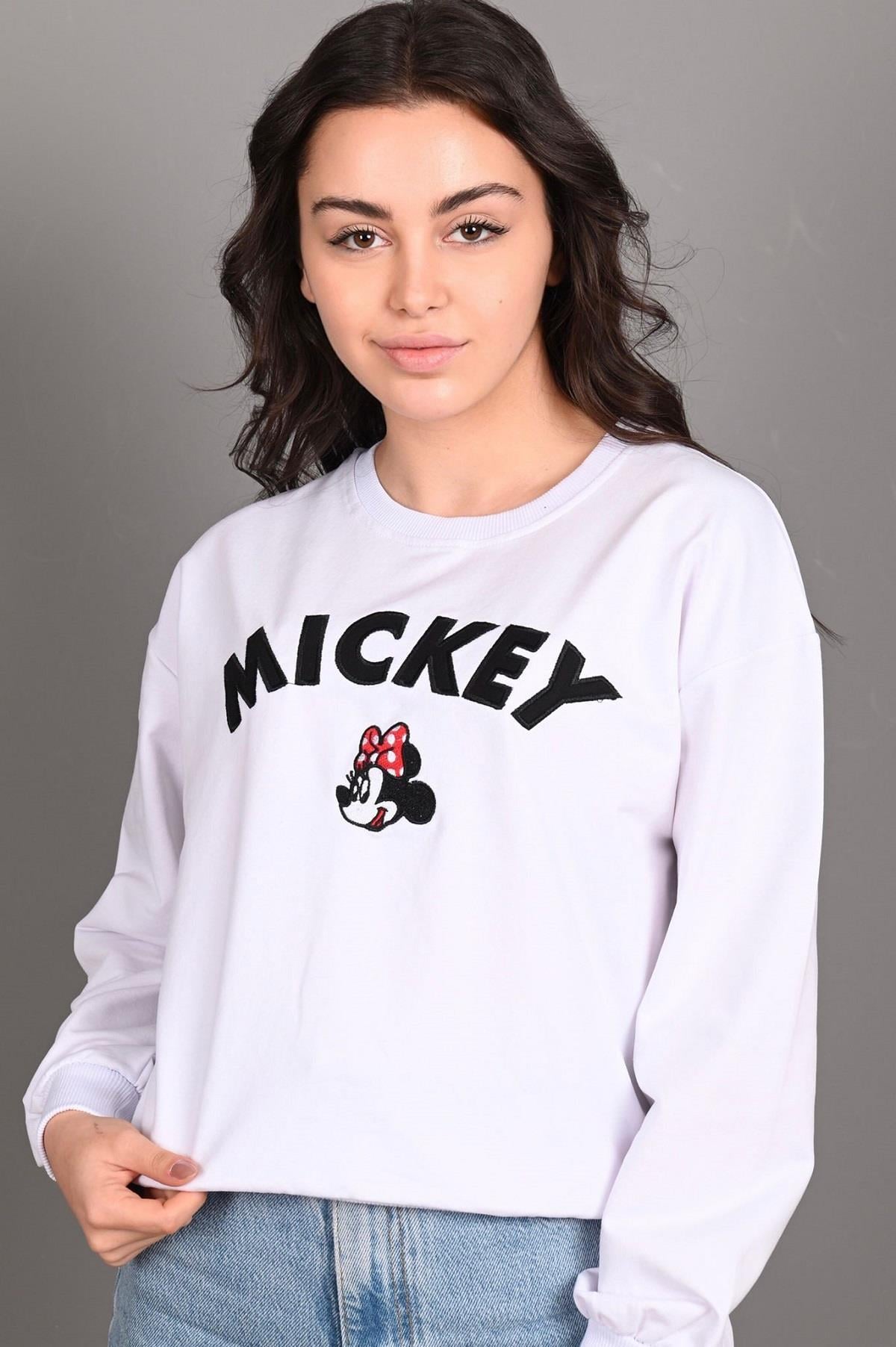 Kadın Baskılı Sweat 2027