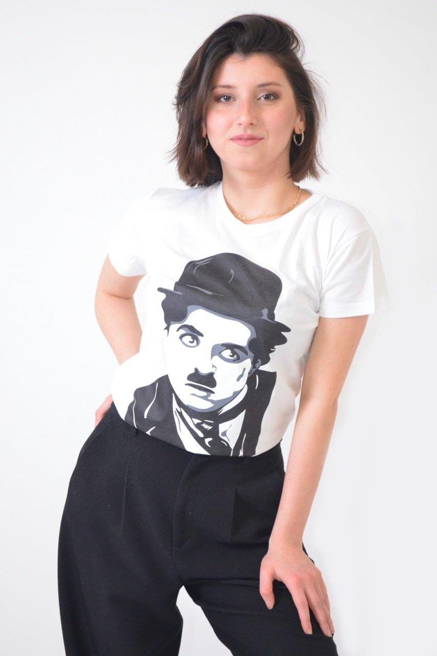 Kadın Baskılı T-Shirt 8772