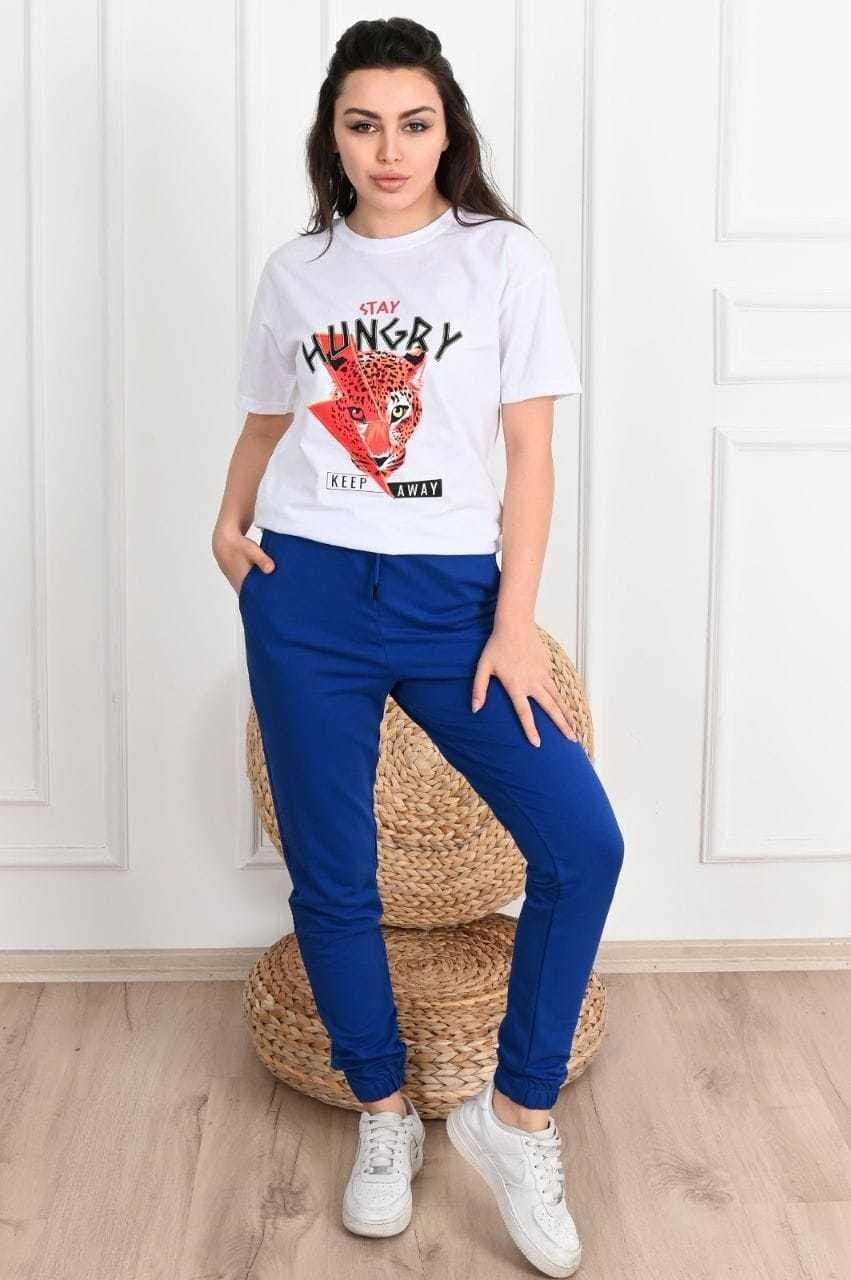 Kadın Kısa Kollu Eşofman Takımı 3350-23