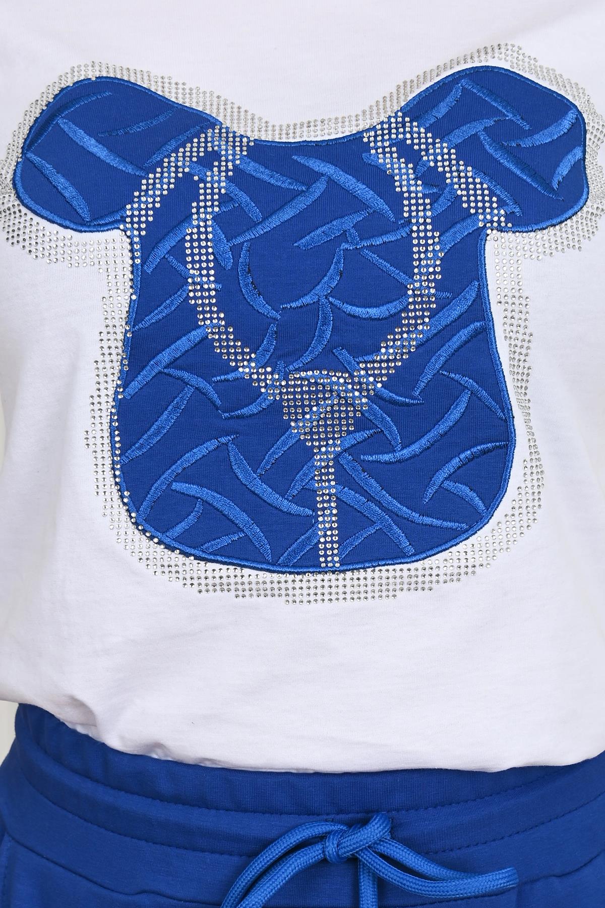 Kadın Kısa Kollu Eşofman takımı 3717-23