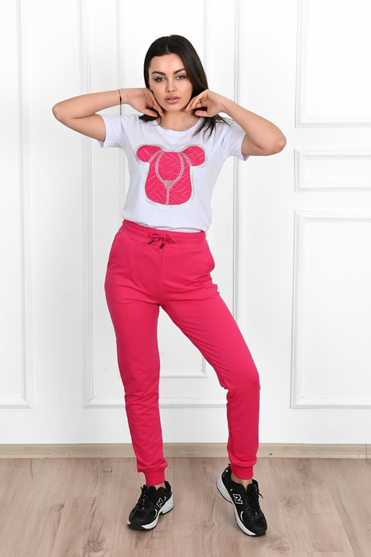 Kadın Kısa Kollu Eşofman takımı 3717-23