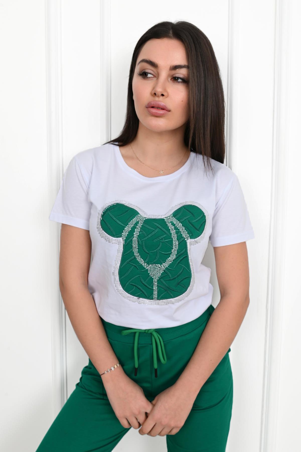 Kadın Kısa Kollu Eşofman takımı 3717-23