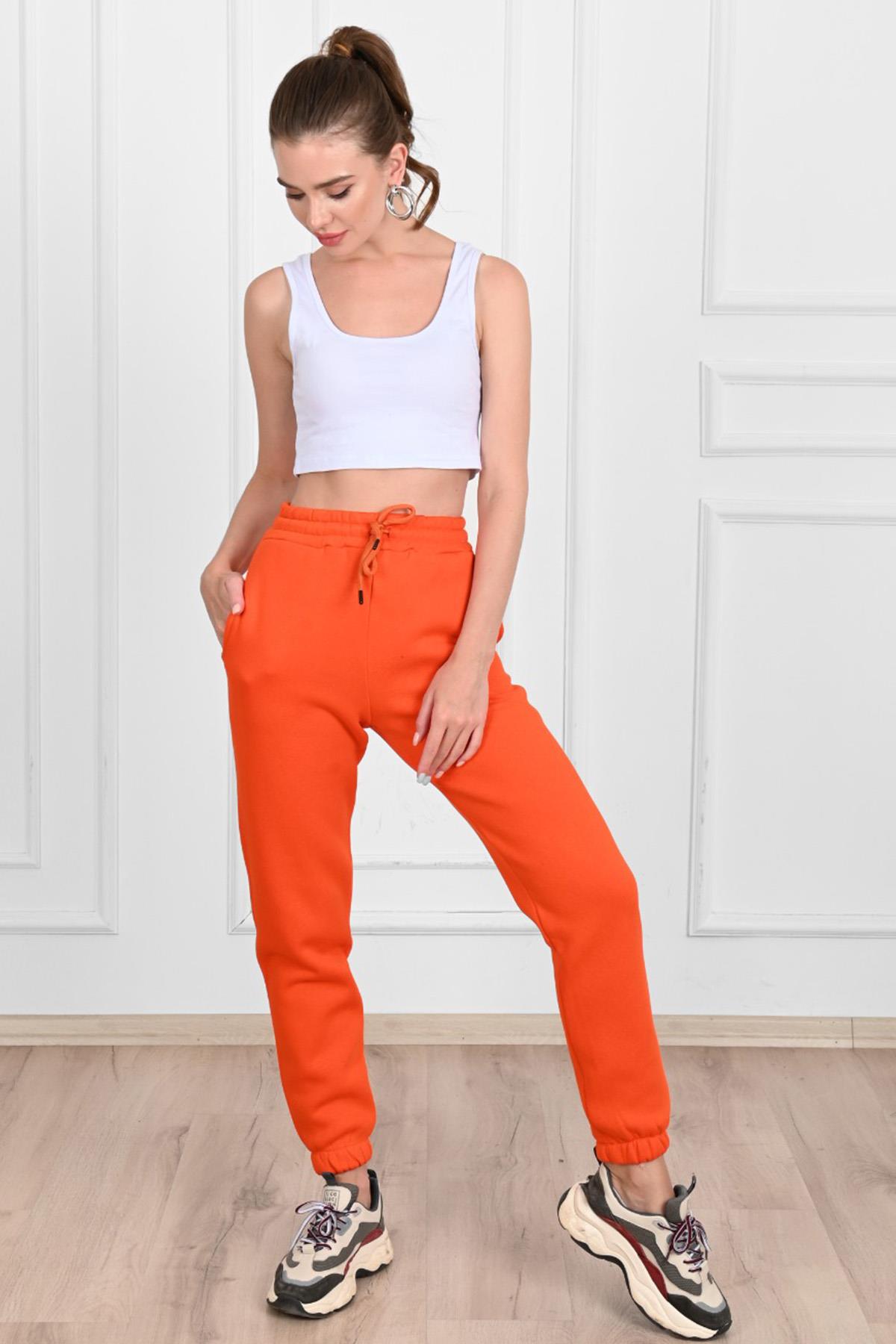 Kadın Üç İplik Jogger Eşofman Altı 6123-23