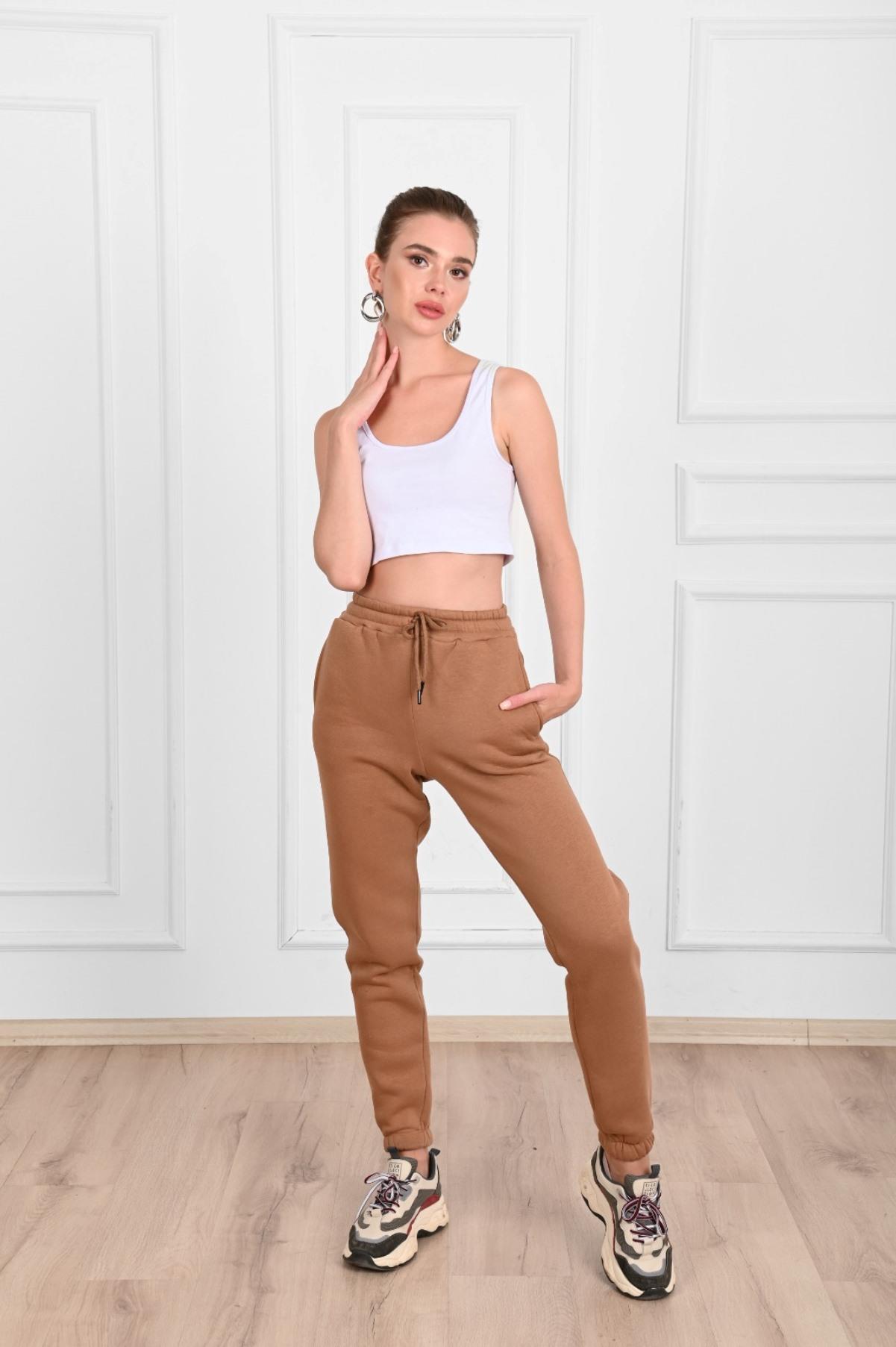 Kadın Üç İplik Jogger Eşofman Altı 6123-23