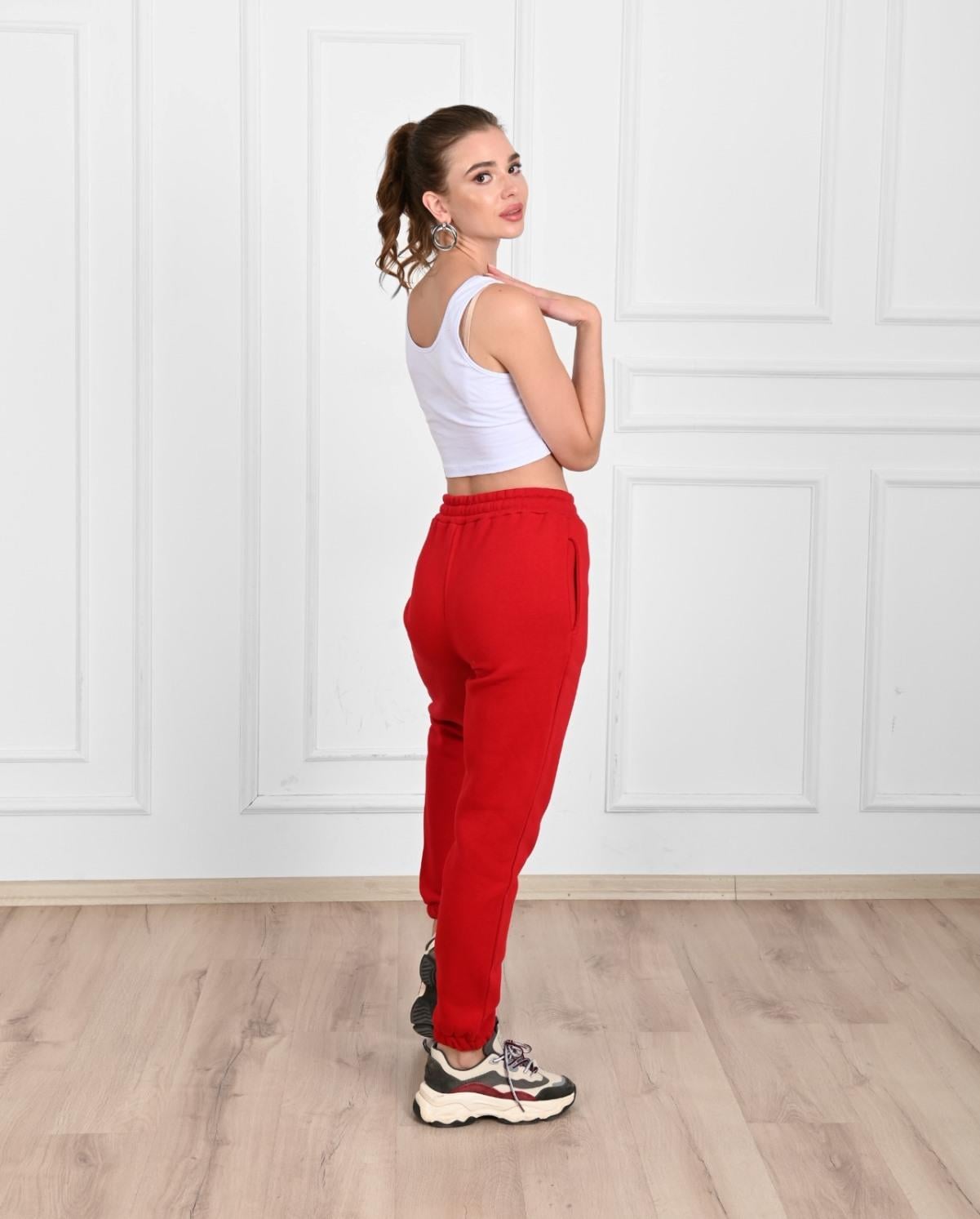 Kadın Üç İplik Jogger Eşofman Altı 6123-23