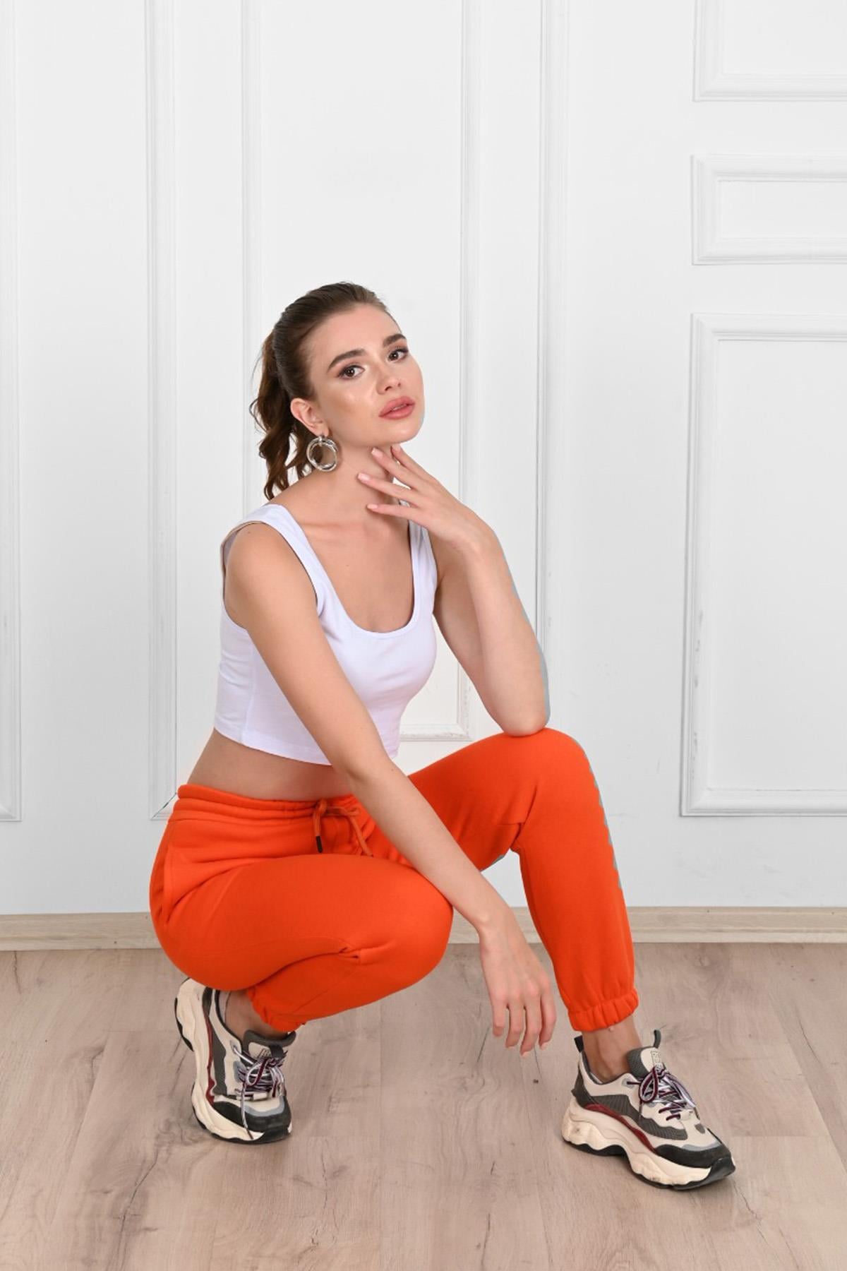 Kadın Üç İplik Jogger Eşofman Altı 6123-23