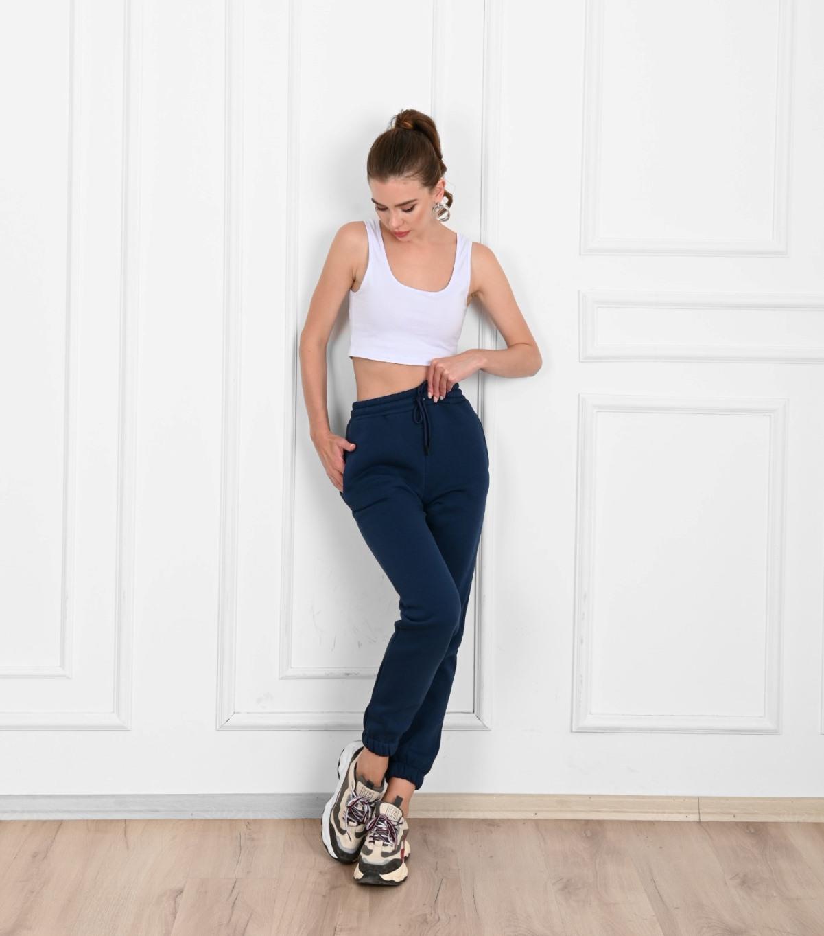 Kadın Üç İplik Jogger Eşofman Altı 6123-23