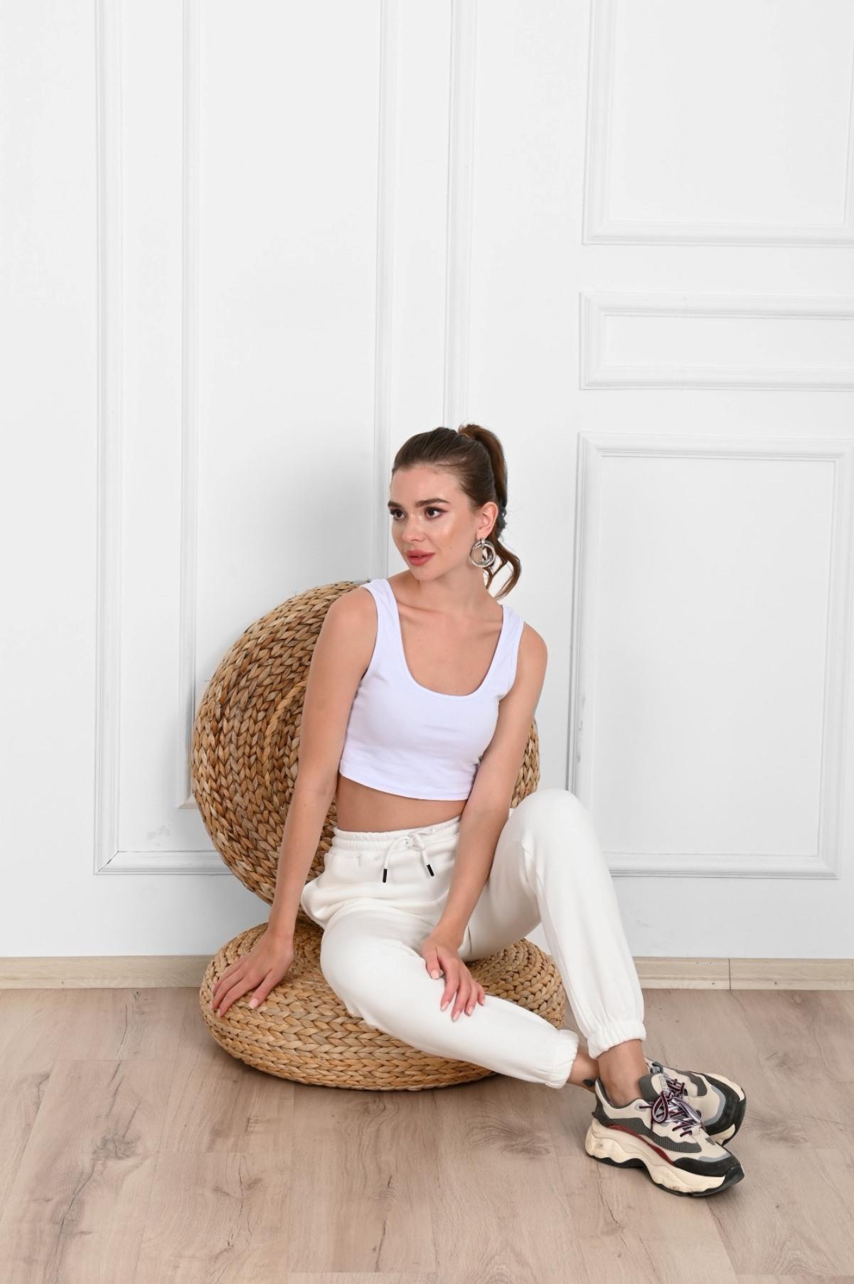 Kadın Üç İplik Jogger Eşofman Altı 6123-23