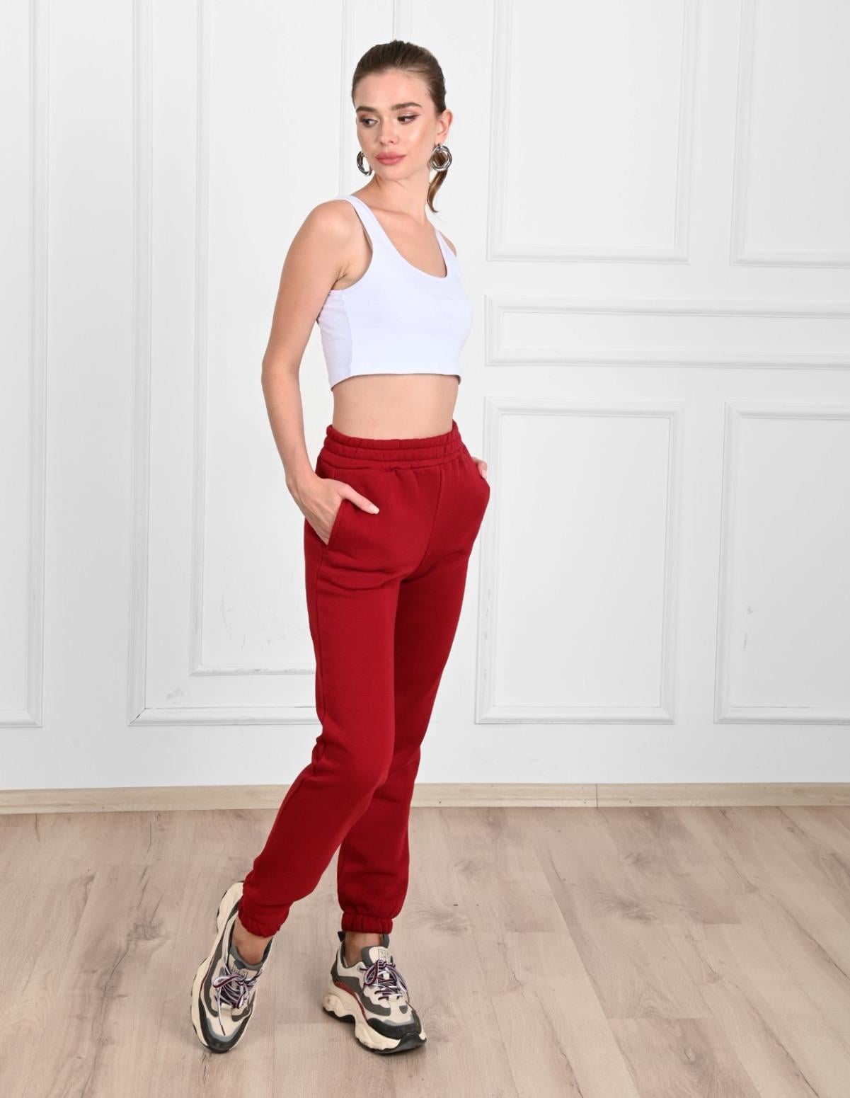 Kadın Üç İplik Jogger Eşofman Altı 6123-23