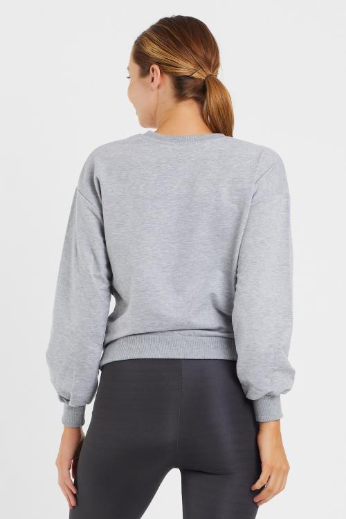 Nakış Baskılı Sweat 9093