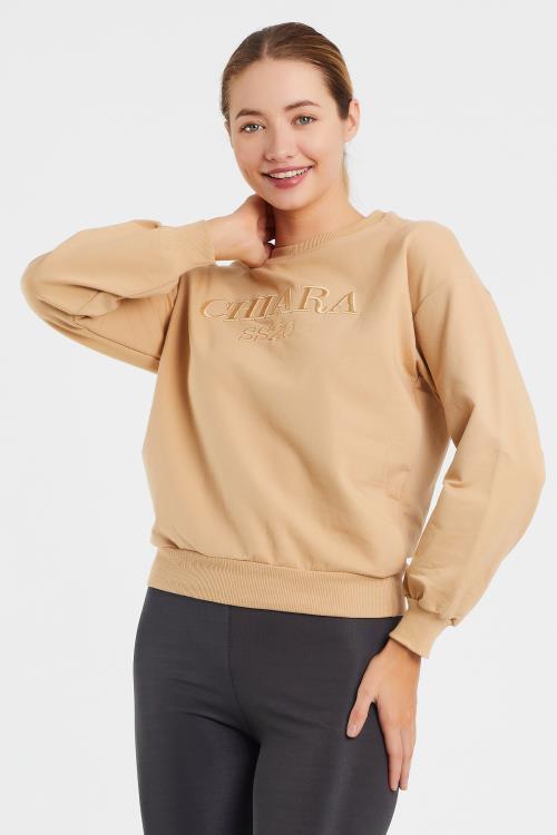 Nakış Baskılı Sweat 9093