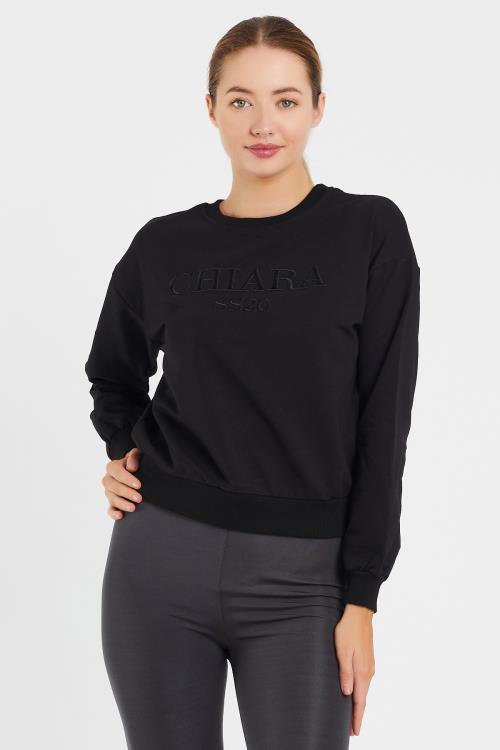 Nakış Baskılı Sweat 9093