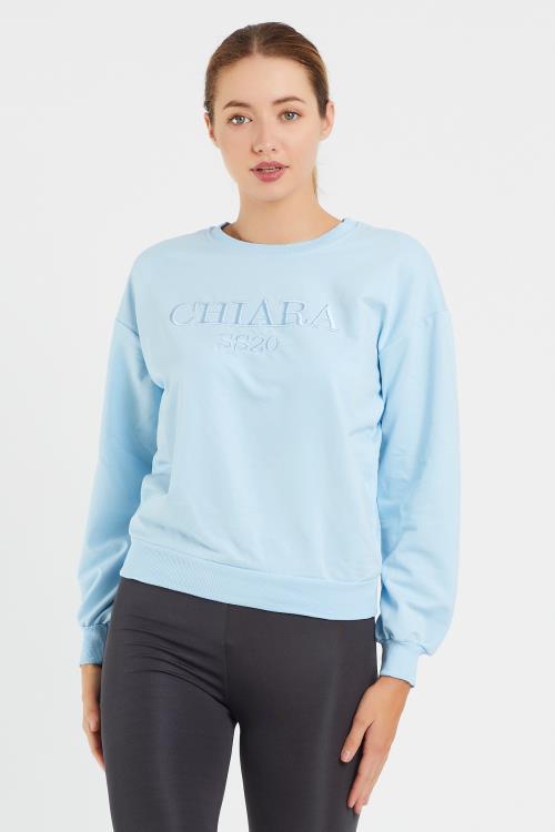 Nakış Baskılı Sweat 9093