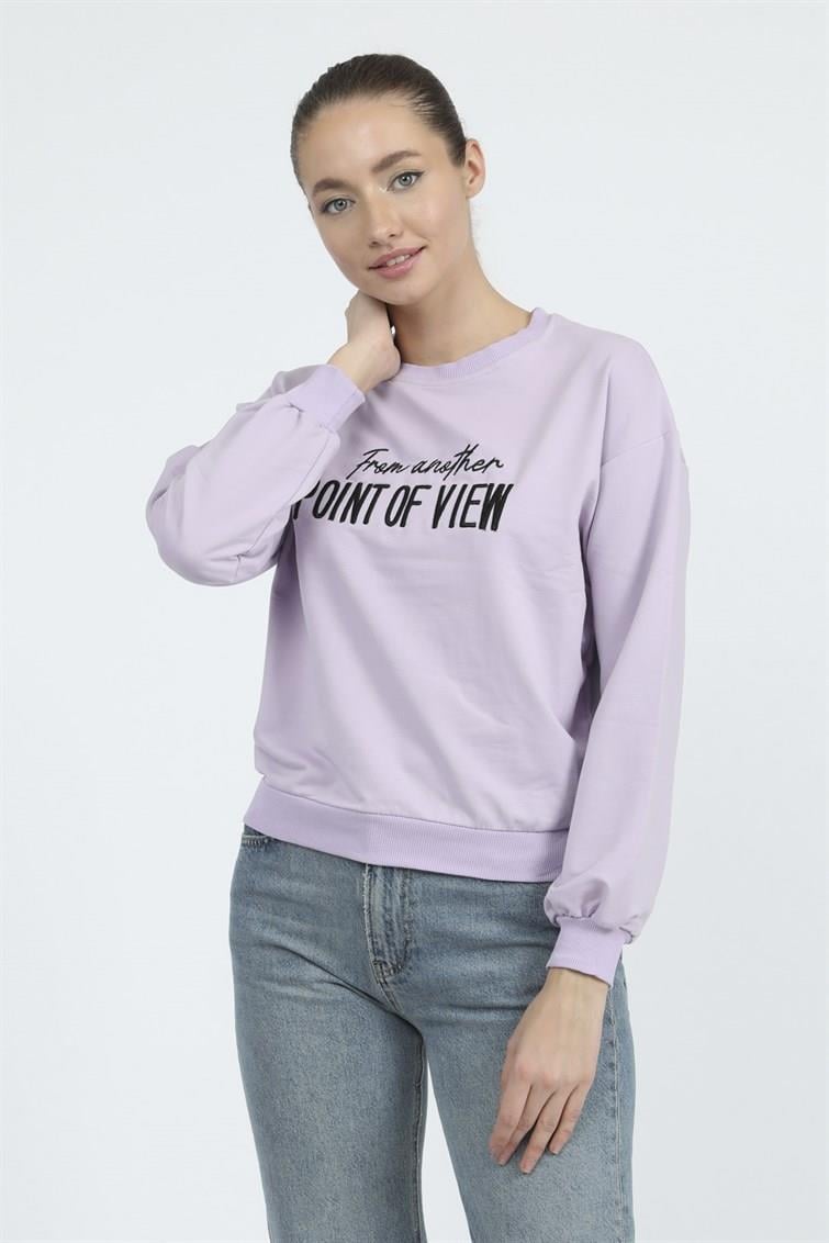 Nakış Baskılı Sweat 9099-5