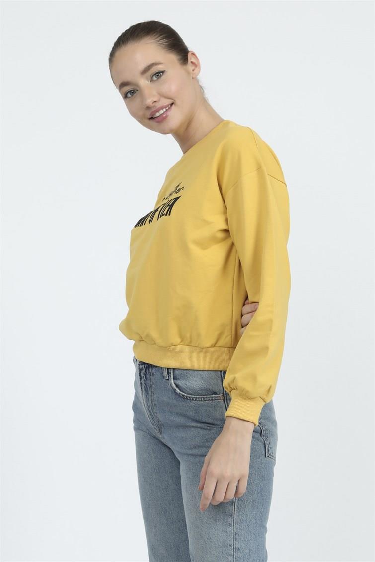 Nakış Baskılı Sweat 9099-5