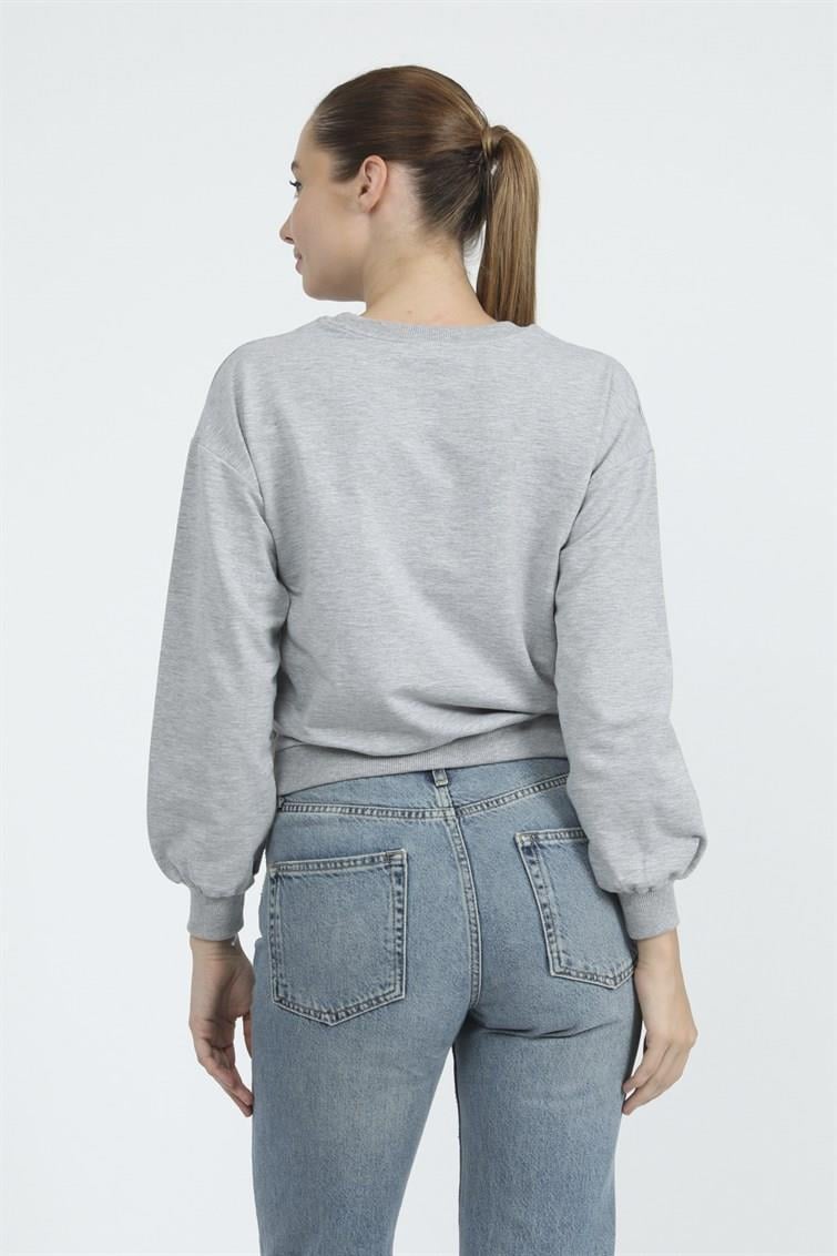 Nakış Baskılı Sweat 9099-5