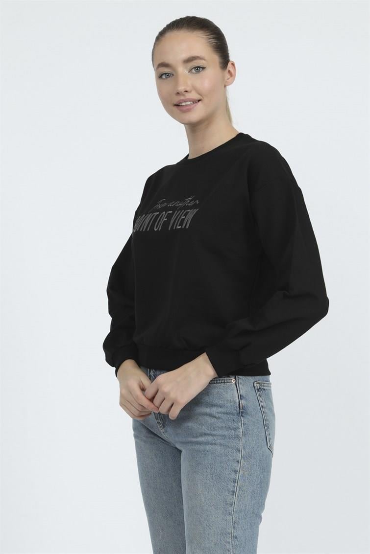 Nakış Baskılı Sweat 9099-5